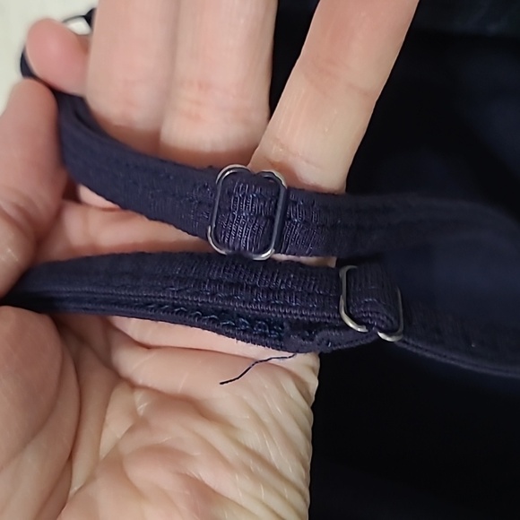 Torrid Navy Blue Camisole with Lace Detail & Adjustable Straps size 2 (2X 18-20) - Picture 5 of 7